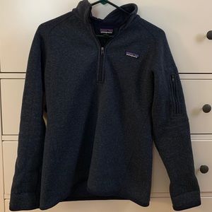 Women’s Patagonia 1/4 Zip Navy Medium